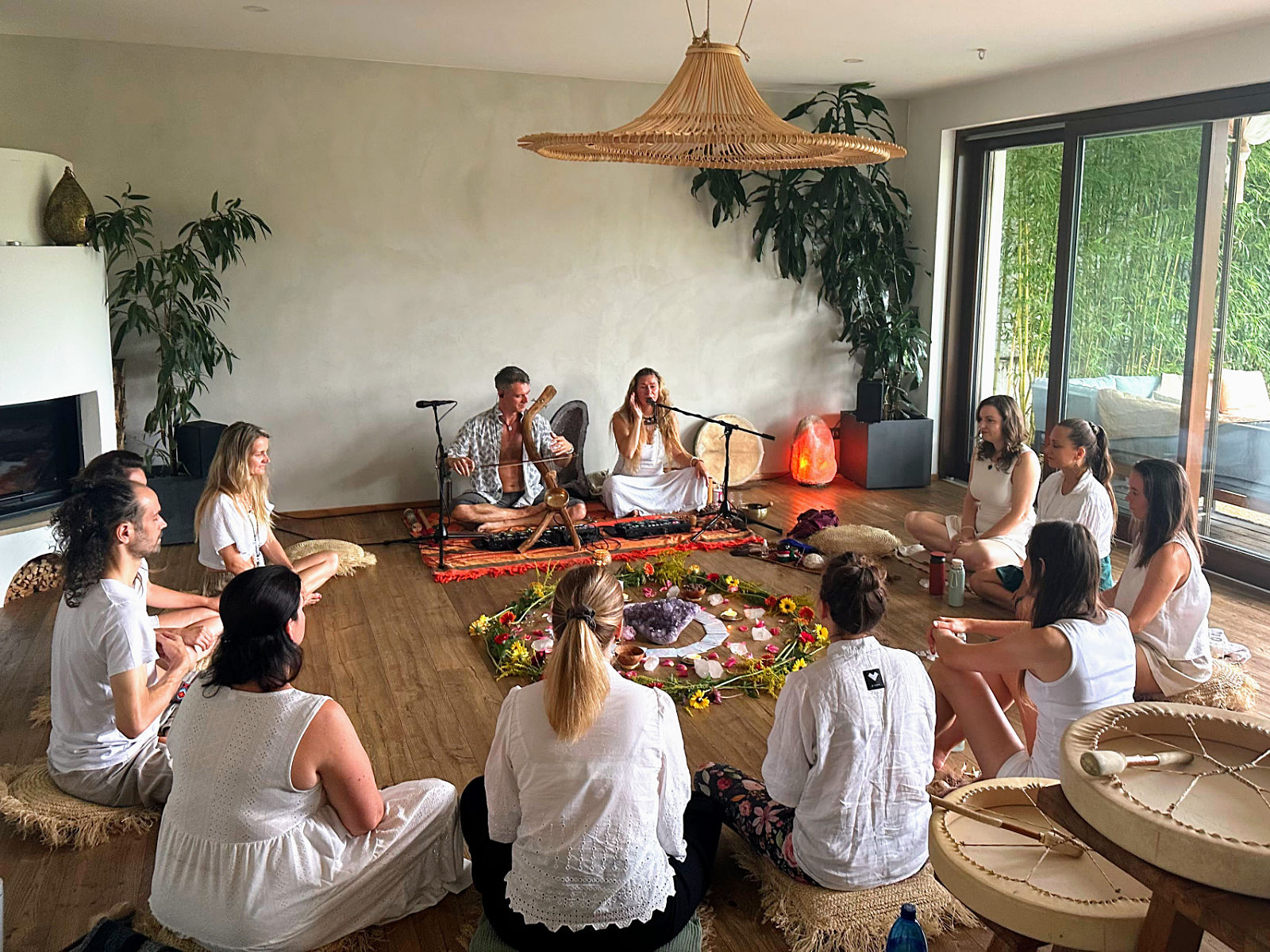 BodhiString – setkání kakaová ceremonie Haliama
